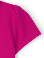 Girls Ruffle Polo - Uniform