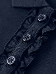 Girls Ruffle Polo - Uniform
