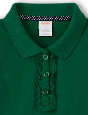 Girls Ruffle Polo - Uniform