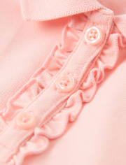 Girls Ruffle Polo - Uniform