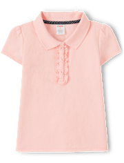 Girls Ruffle Polo - Uniform