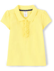 Girls Ruffle Polo - Uniform