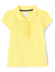 Girls Ruffle Polo - Uniform
