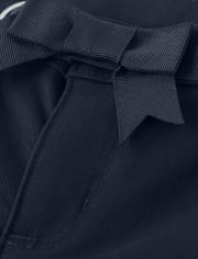 Pantalón Chino Niña Antiarrugas Con Cinturón - Uniforme