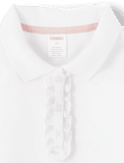 Girls Ruffle Polo - Uniform
