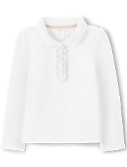 Girls Ruffle Polo - Uniform