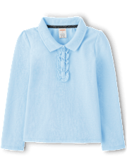 Girls Ruffle Polo - Uniform