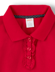 Polo Niña Volantes - Uniforme