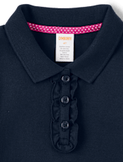 Girls Ruffle Polo - Uniform
