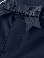 Girls Pleated Belted Skort - Uniform