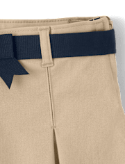 Girls Pleated Belted Skort - Uniform