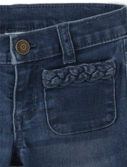 Girls Flare Jeans - Montana Mountain