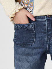 Girls Flare Jeans - Montana Mountain