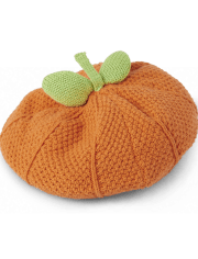 Girls Pumpkin Beret - Lil' Pumpkin