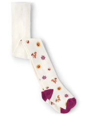 Medias florales para niña - Happy Harvest