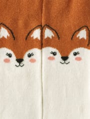 Girls Fox Tights - Friendly Fox