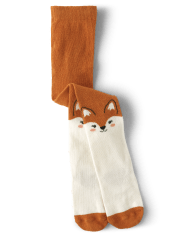 Girls Fox Tights - Friendly Fox