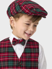 Boys Plaid Newsboy Hat - A Royal Christmas