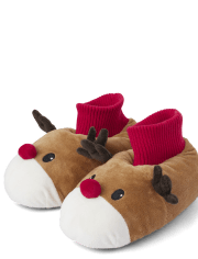Kids Reindeer Slippers - Gymmies