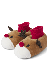 Unisex Reindeer Slippers - Gymmies