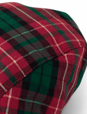 Baby Boys Plaid Newsboy Hat - A Royal Christmas