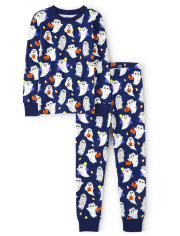 Pyjama ajusté en coton Ghost pour garçons - Gymmies
