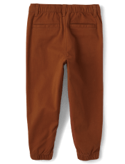 Pantalon de jogging à enfiler en sergé pour garçons - Happy Harvest