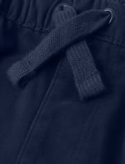 Boys Pull On Twill Jogger Pants - Apple Orchard