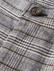 Pantalones de cuadros para niños 2025