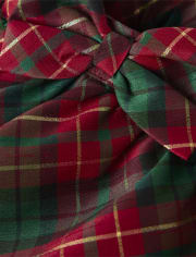 Girls Plaid Dupioni Skirt - A Royal Christmas