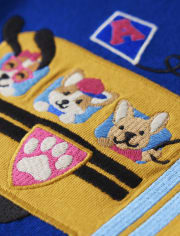 Girls Embroidered School Bus Top - Prep School