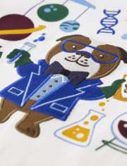 Boys Embroidered Science Top - Prep School