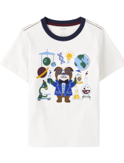 Boys Embroidered Science Top - Prep School