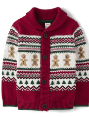 Kids christmas cardigan top