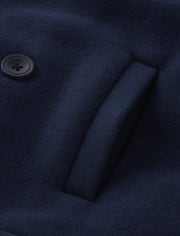 Boys Melton Dress Coat