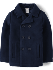 Boys Melton Dress Coat