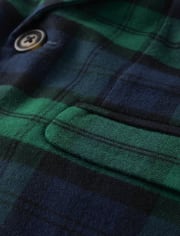 Boys Plaid Blazer - Nutcracker