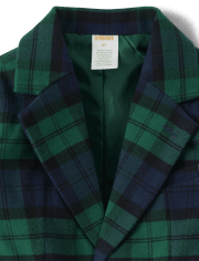Boys Plaid Blazer - Nutcracker