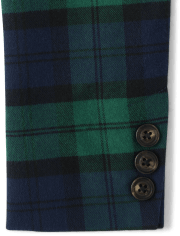 Boys Plaid Blazer - Nutcracker