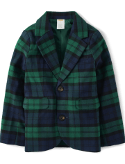 Boys Plaid Blazer - Nutcracker