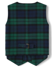 Gilet à carreaux pour garçons - Casse-Noisette