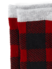 Paquete de 2 calcetines navideños para niños - Cabina de Navidad