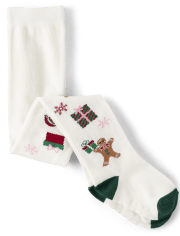 Girls Holiday Gift Tights - Nutcracker