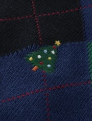 Polo pull en Intarsia Argyle pour garçons - Casse-Noisette