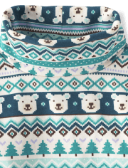 Girls Polar Bear Fairisle Turtleneck - Nordic Adventure