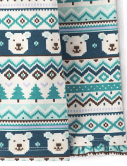 Girls Polar Bear Fairisle Turtleneck - Nordic Adventure