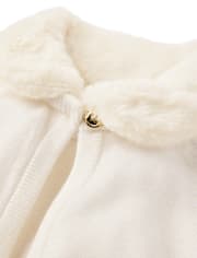 Girls Faux Fur Shrug - All Dressed Up