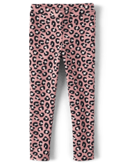 Girls Leopard Ponte Jeggings - Ladies And Gentlemen
