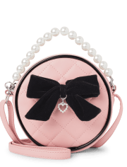 Girls Quilted Round Bag - Ladies And Gentlemen
