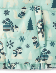 Chaqueta Acolchada Niña Oso Polar - Nordic Adventure
